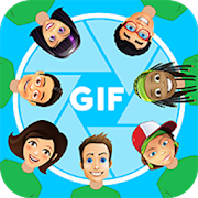 GIF Selfie Cam- Smile and send your animated self