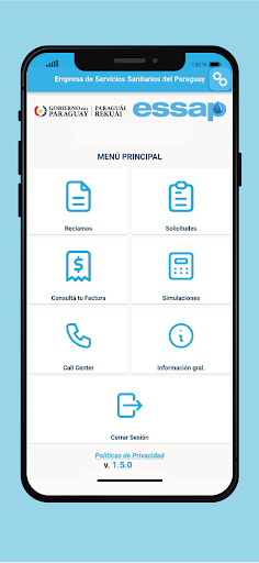 Android application ESSAP screenshort