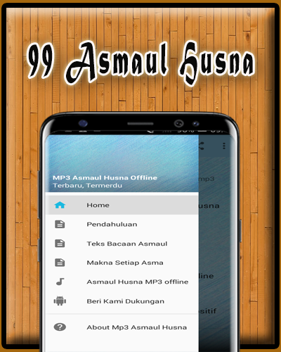 Android application Asmaul Husna MP3 Offline screenshort