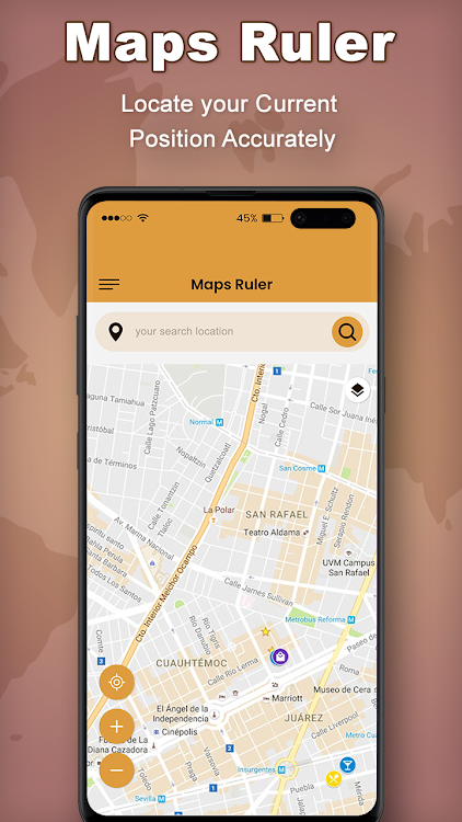 Maps Ruler - 1.2 - (Android)