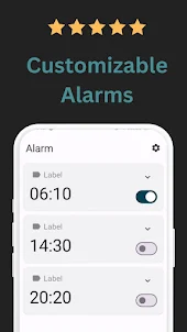 Quick Alarm: Timer, Stopwatch