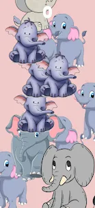 Falling elephant