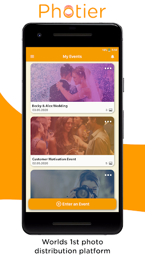 Android application Photier screenshort