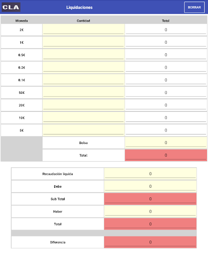 C.L.App Screen 2