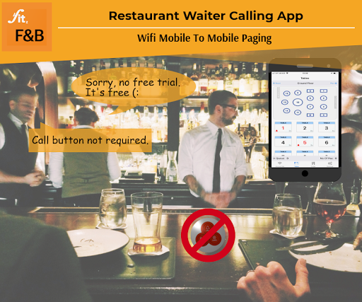 Android application F&B Restaurant Self Ordering screenshort