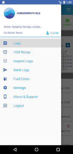 HorizonPath ELD Screen 3