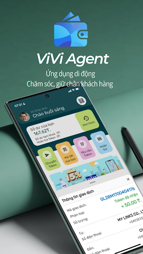 Android application ViVi Agents screenshort
