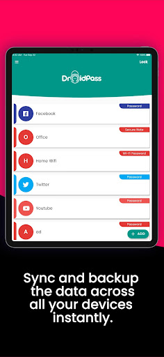 DroidPass Password Manager