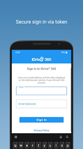 Screenshot 1 IDrive 360 Mobile Backup android