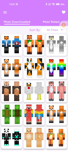 Android application Animal Skin for Minecraft screenshort