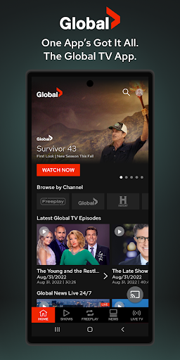 Global TV screenshot