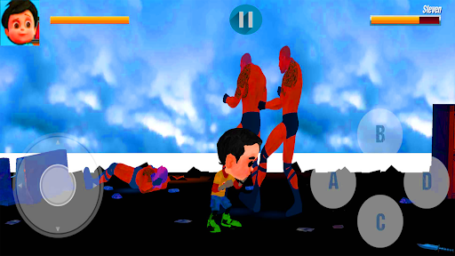 fight vir robot  hero the boy