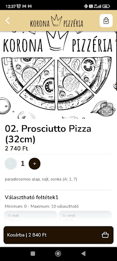 Korona Pizzéria Csepel Screen 3
