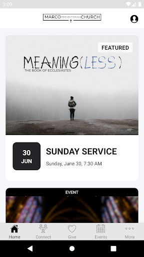 Android application Marco Presbyterian Church screenshort