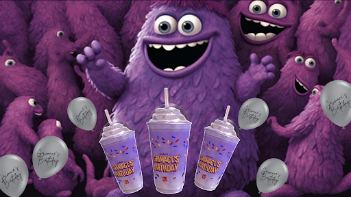 Grimace Monster Scary Game