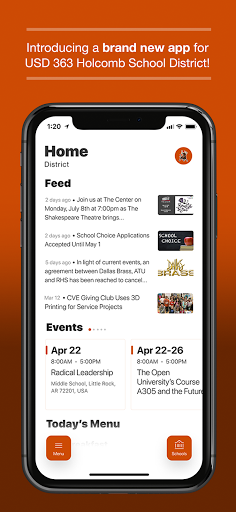 Android application Holcomb USD 363 screenshort