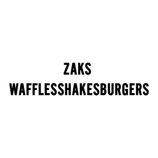 ZAKS WAFFLESSHAKESBURGERS logo