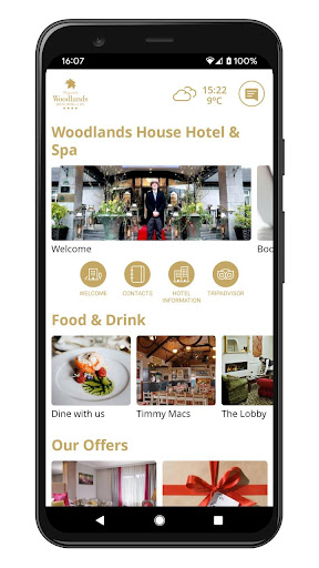 Woodlands House Hotel Screenshot 1 - AppWisp.com