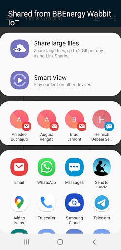 Android application Wabbit screenshort