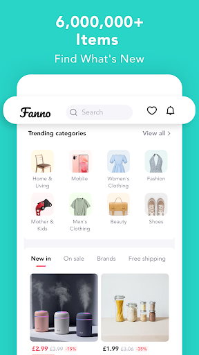 Android application Fanno screenshort