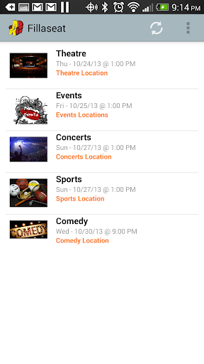 Fillaseat Screen 2