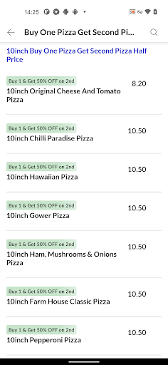 Augustus Pizza Screenshot