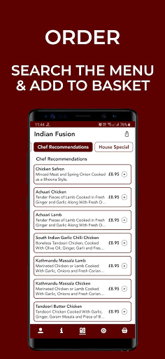 Indian Fusion Screen 2