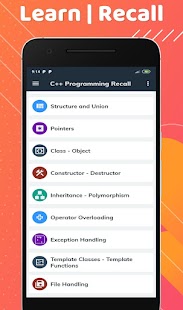 C++ Programming Recall Screenshot
