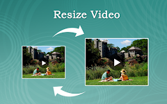 screenshot of Resize Video