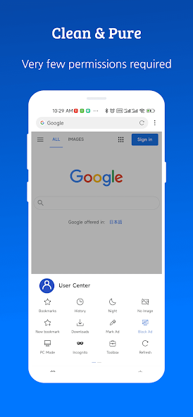 XBrowser - Mini & Super fast Screen Photos 2