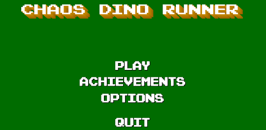 Chaos Dino Runner