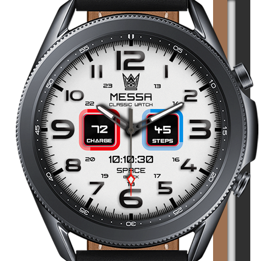Messa Watch Face BN83 White logo