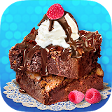 Ice Cream Chocolate Brownie icon