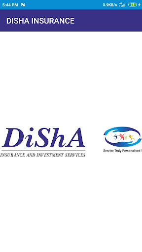Android application DISHA INSURANCE APP screenshort