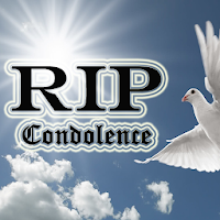 RIP Condolence Photo Frame