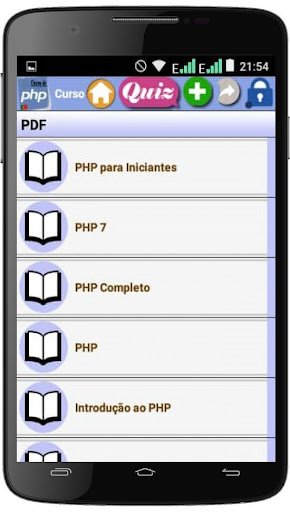 Curso de PHP (português) Screen 3