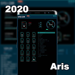 Cover Image of Download Cyber Launcher -- Aris Hack Theme 3.5.6 APK