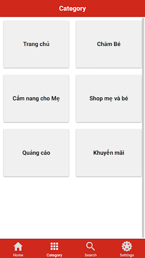 Góc của Mẹ và Bé Screen 3