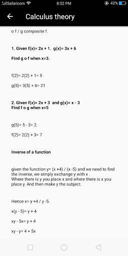 Calculus Revision notes