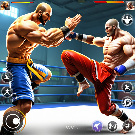 Kung Fu GYM: Fighting Games logo