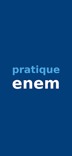 Android application Pratique Enem screenshort
