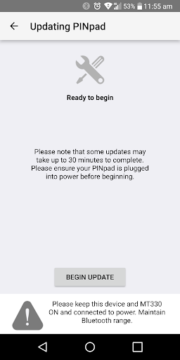 MT330 Update Screen 2