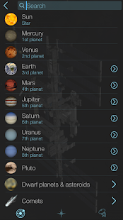 Solar Walk Lite - Planetaryum Screenshot