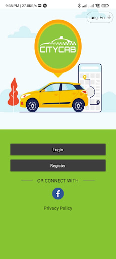 Android application CITYCAB screenshort