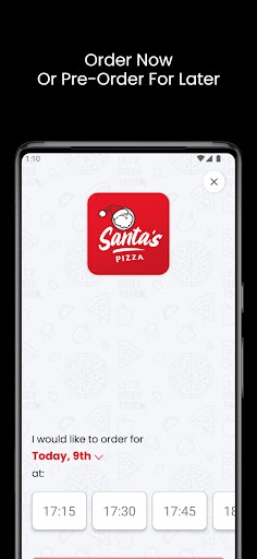 Santa’s Pizza Screen 3