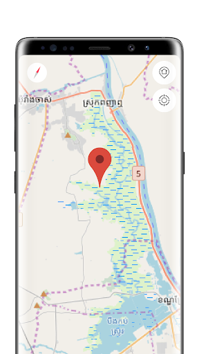 Android application Phnom Penh Offline Map screenshort