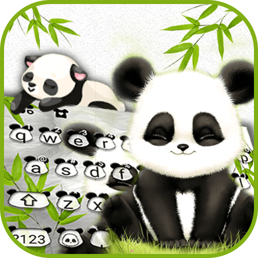 Baby Panda Keyboard  Icon