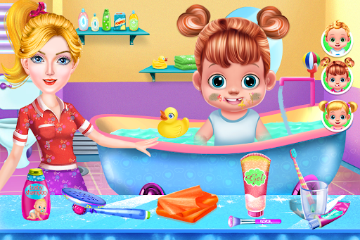 Android application Babysitter Kids Haircut Salon screenshort