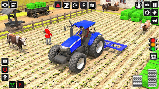 Tractor Farming Simulator 2023 0.8 APK + Мод (Unlimited money) за Android