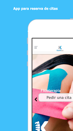 Android application Kinefit Fisioterapia screenshort